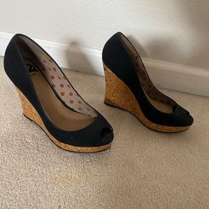 Black Cork wedges